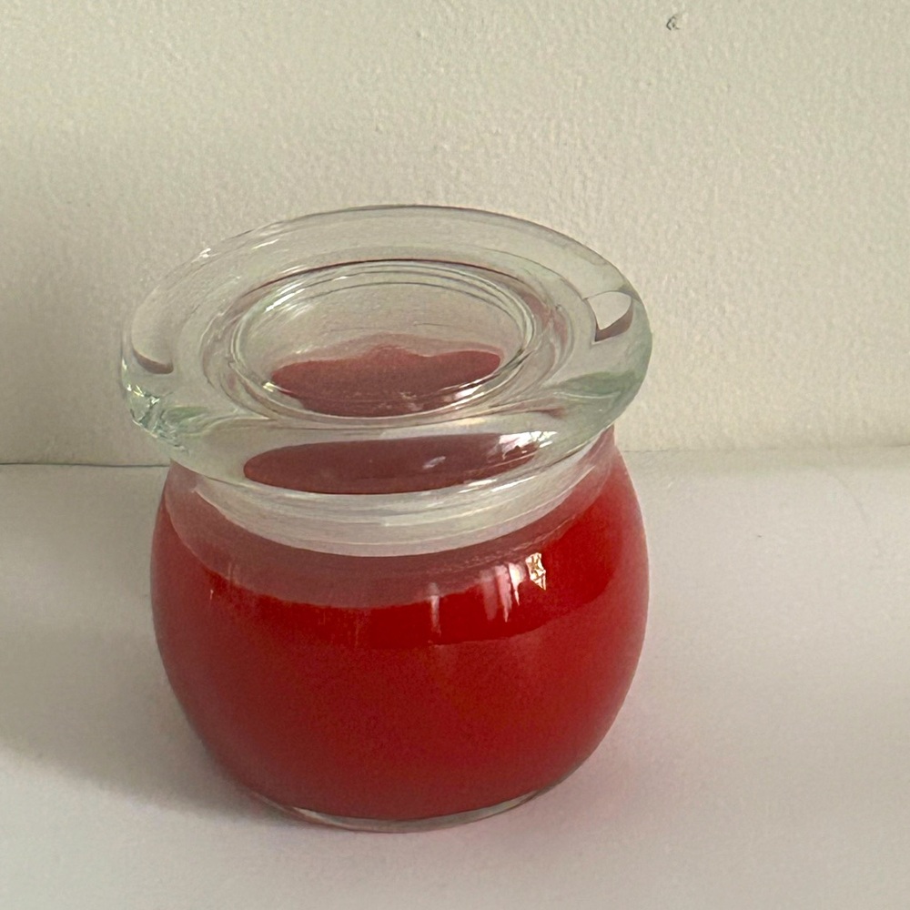 Cinnamon Spice Glass Jar + lid Candle 7.5 oz Made in USA gift idea glass vessel